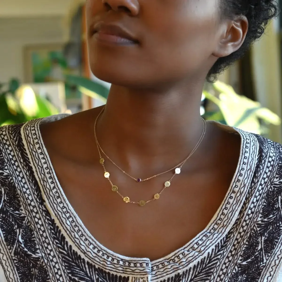 FEARLESS Necklace in 14k Gold - Image 2