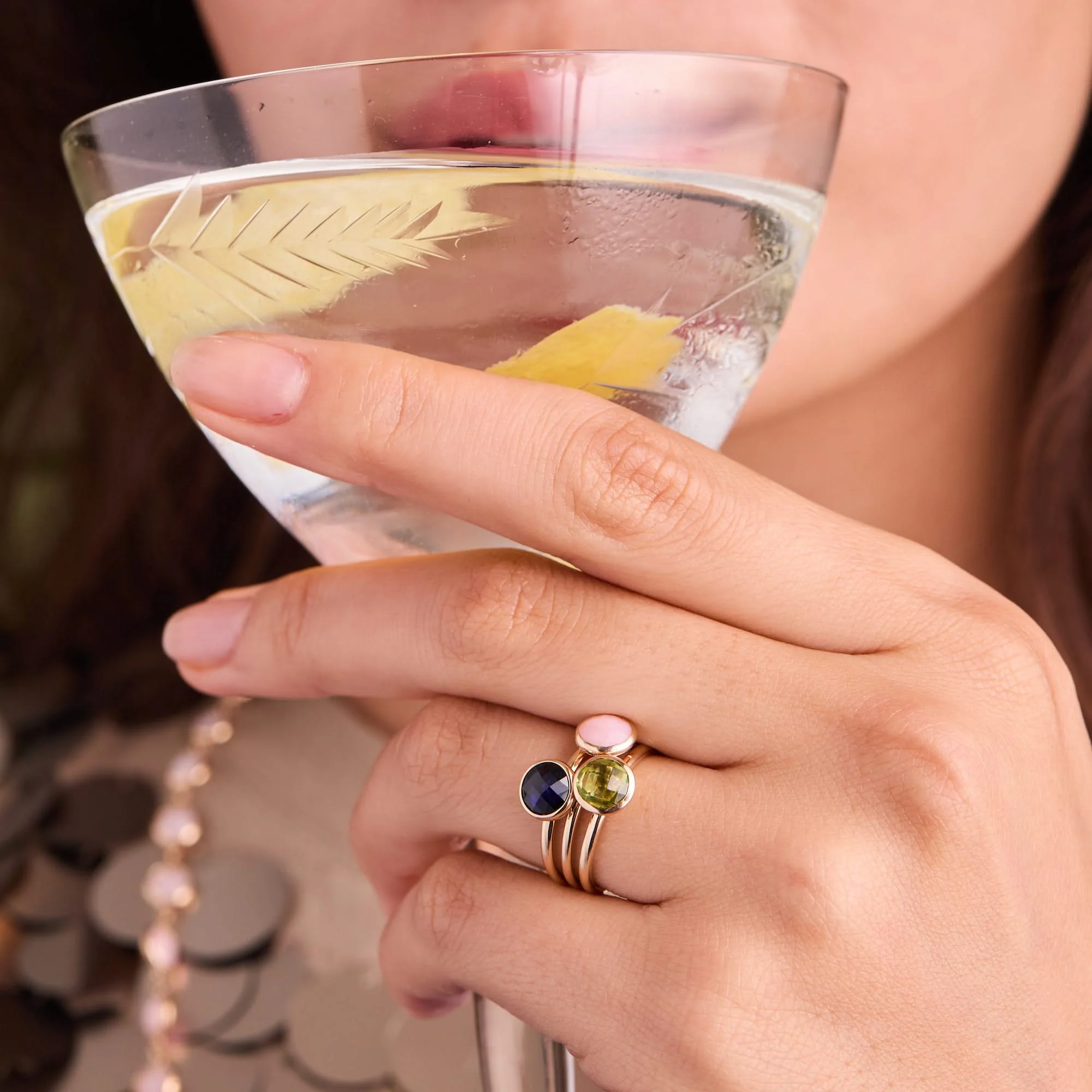 Grand Birthstone Ring in 14k Gold - Image 11