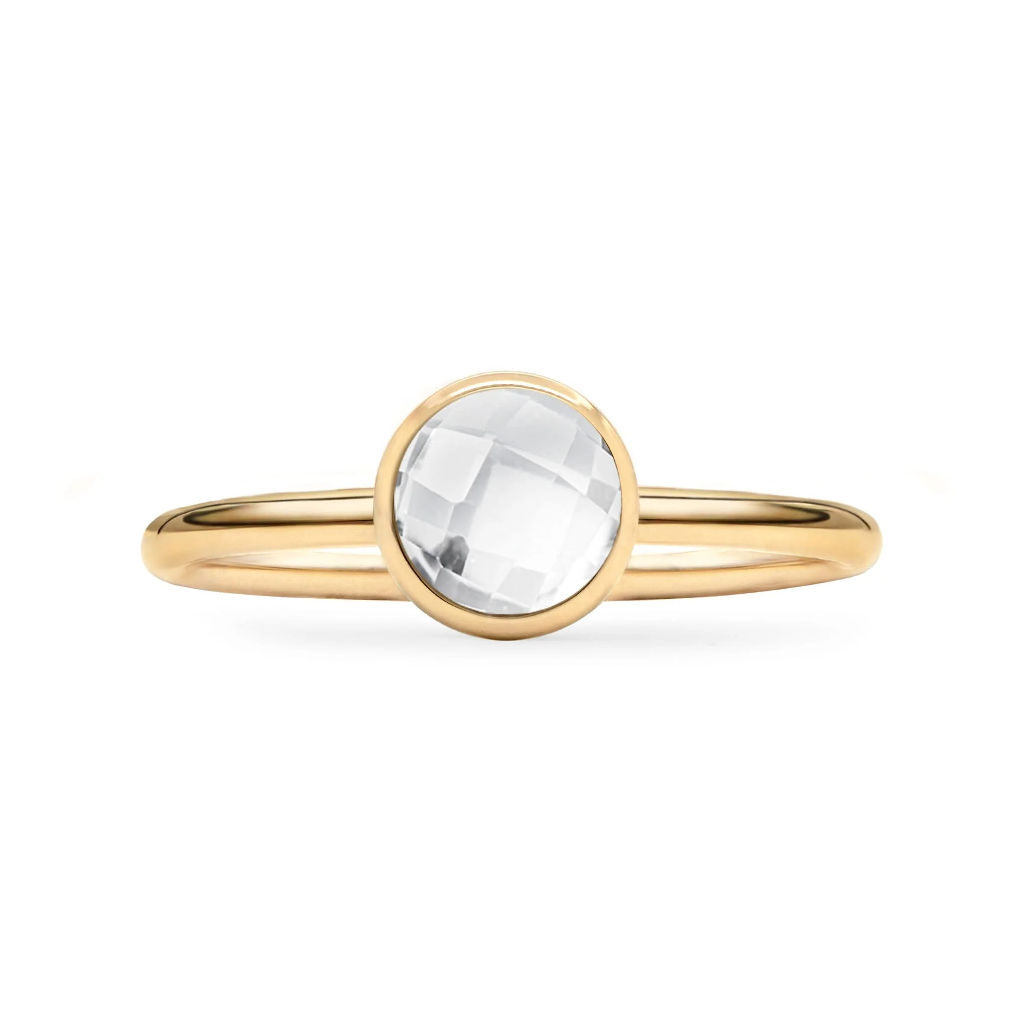 Grand Birthstone Ring in 14k Gold - Image 5