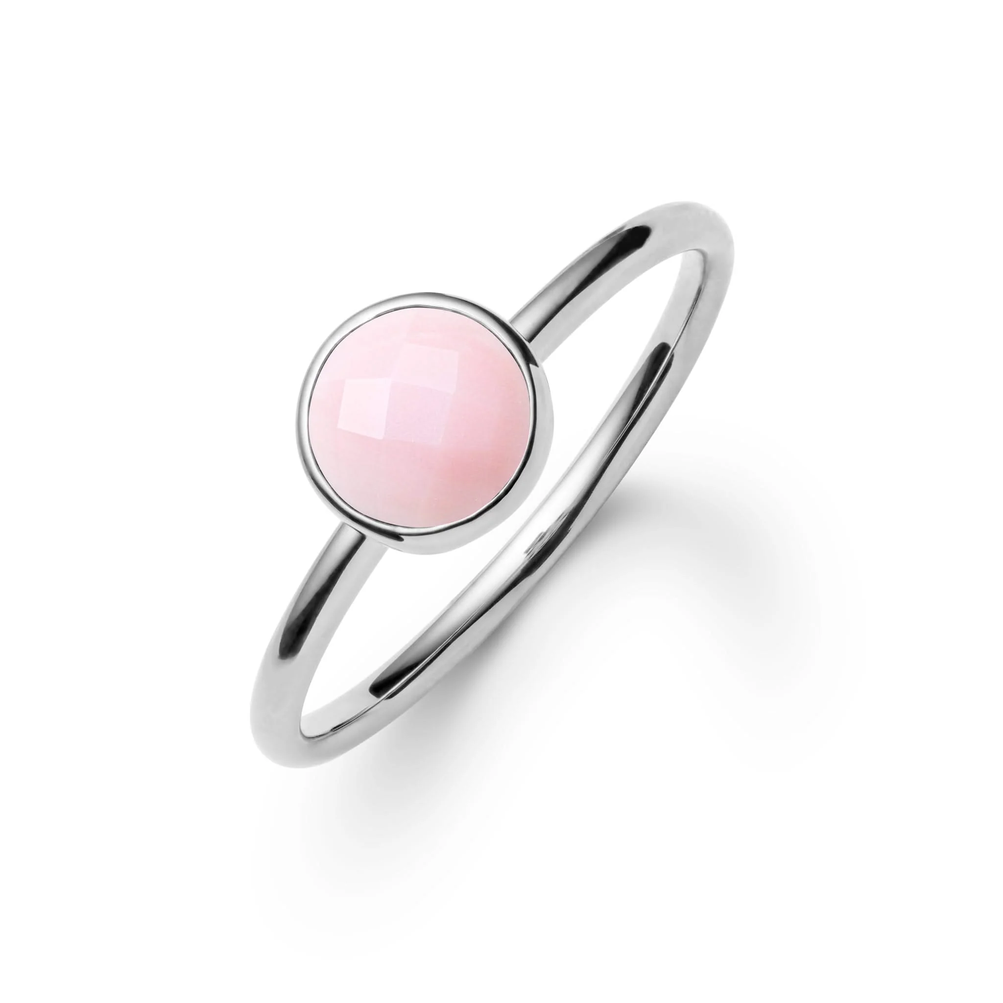 Grand Pink Opal Ring in 14k Gold (October) - Image 7