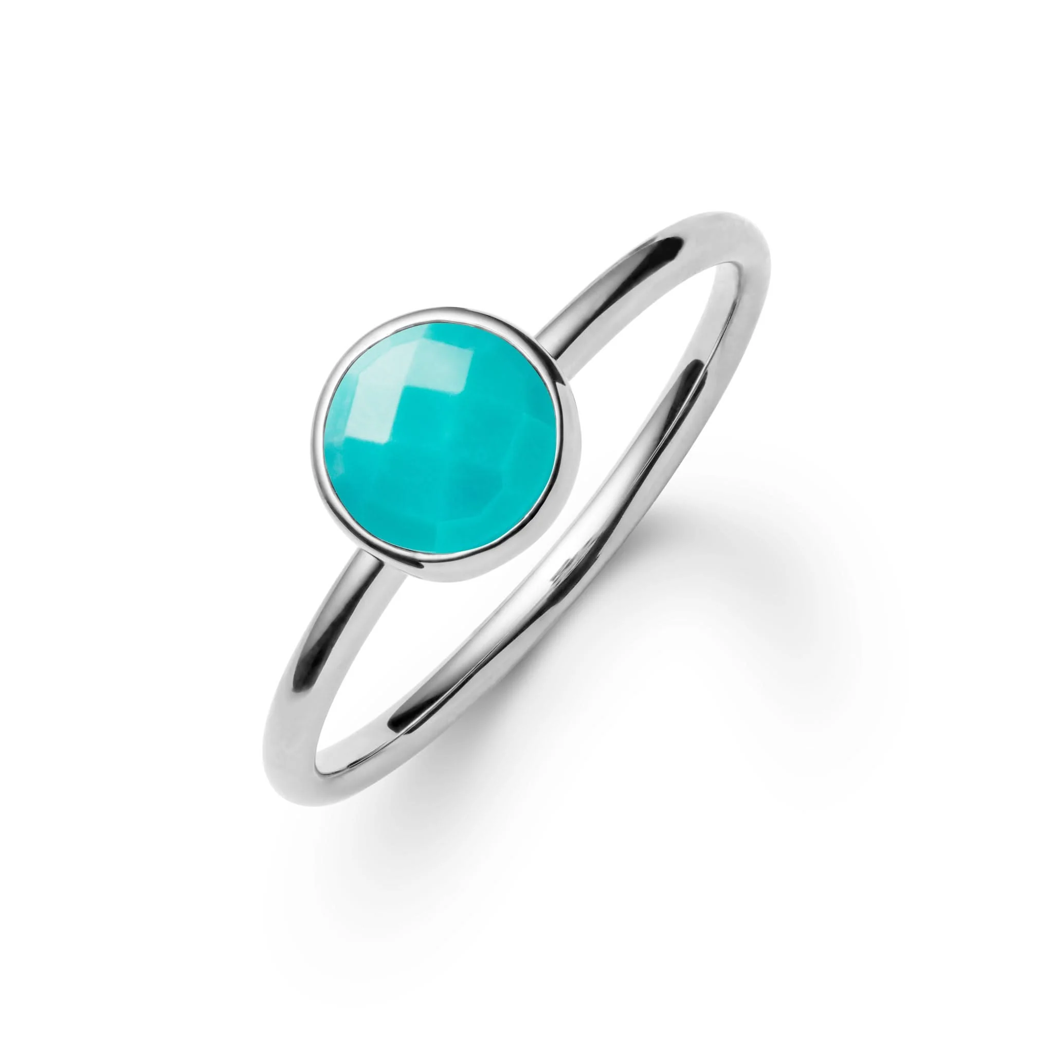 Grand Turquoise Ring in 14k Gold (December) - Image 7