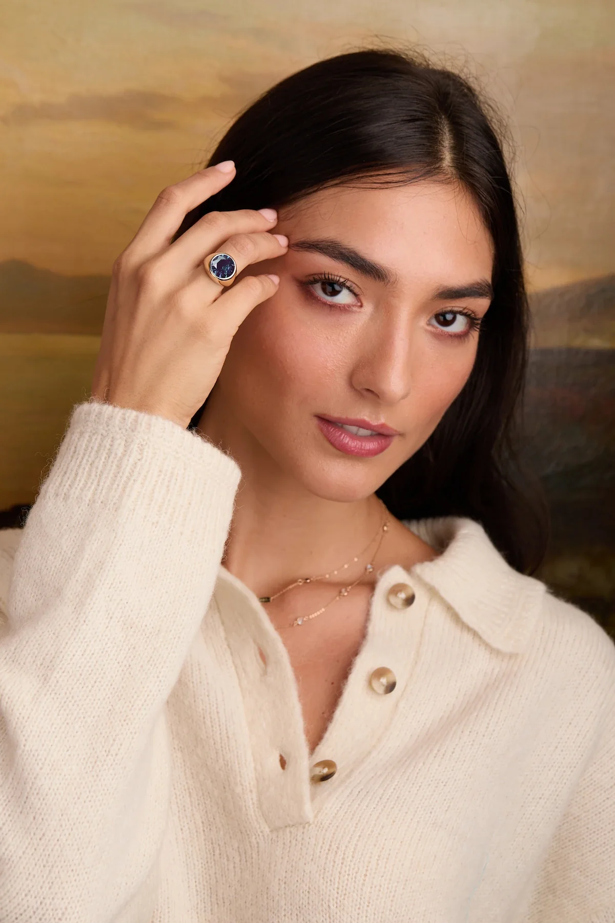 Jamestown Birthstone Ring in 14k Gold - Image 3