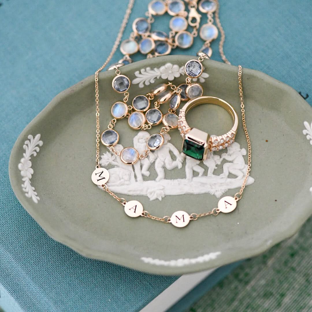 MAMA Necklace in 14k Gold - Image 3