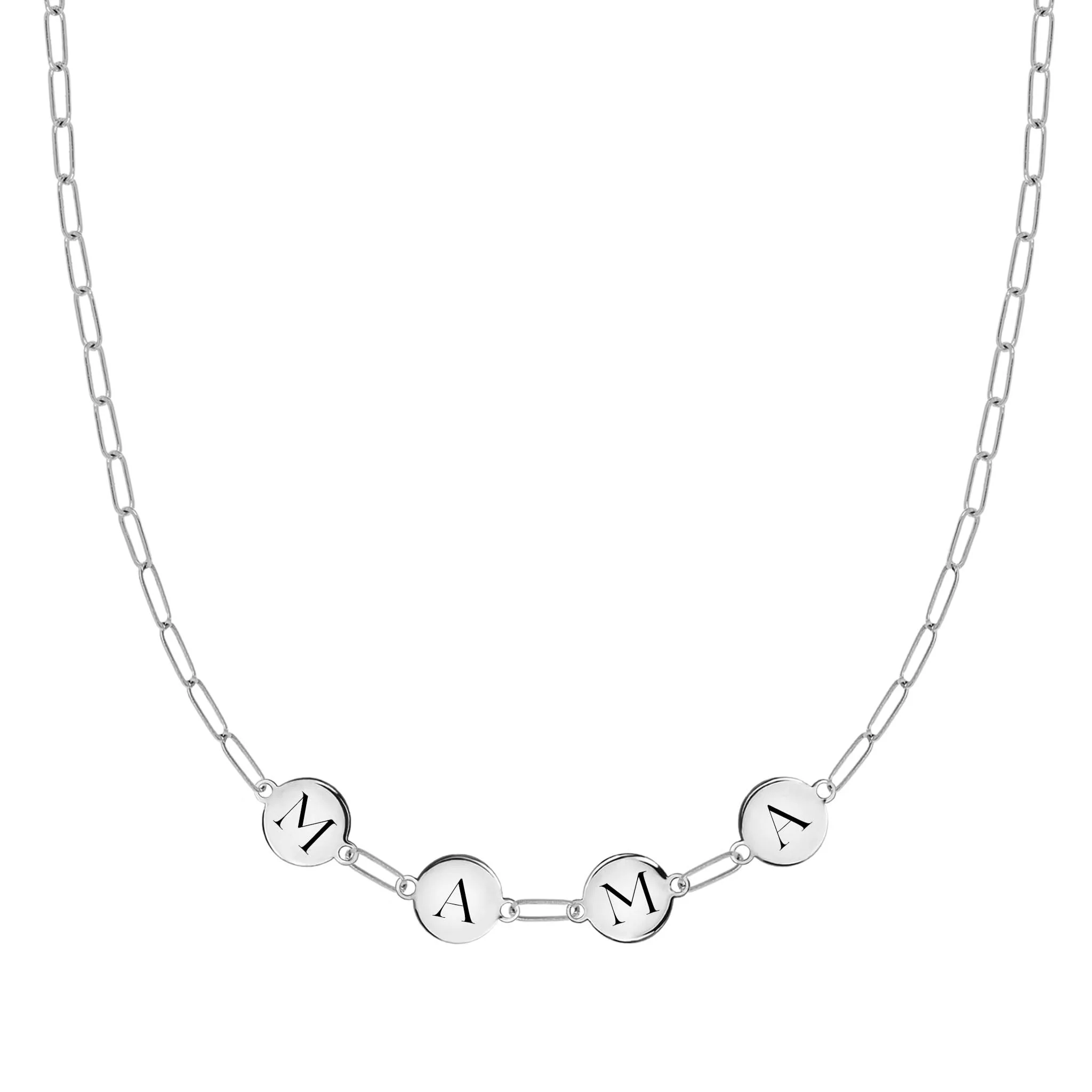 MAMA Adelaide Mini Necklace in 14k Gold - Image 4