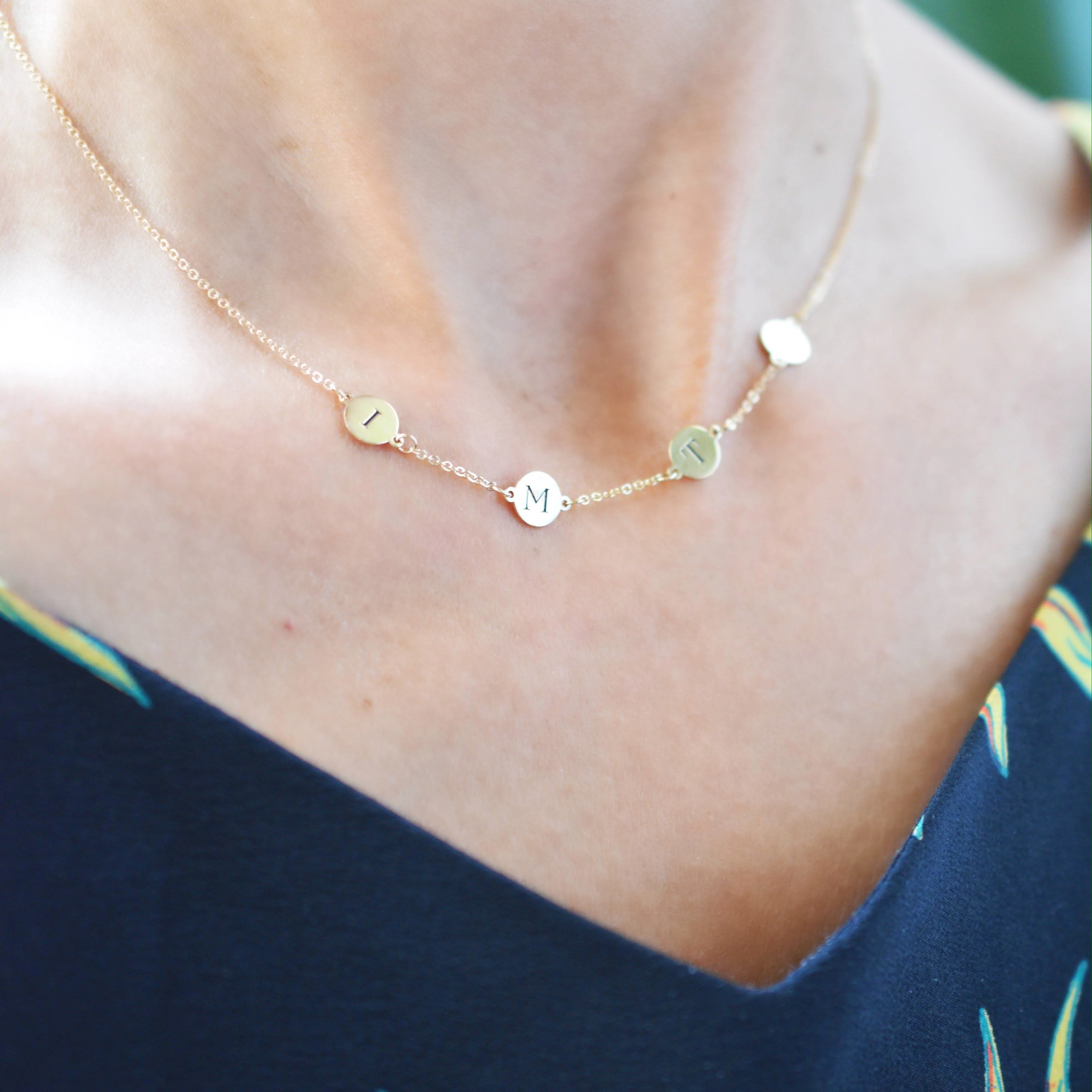 NANA Necklace in 14k Gold - Image 2