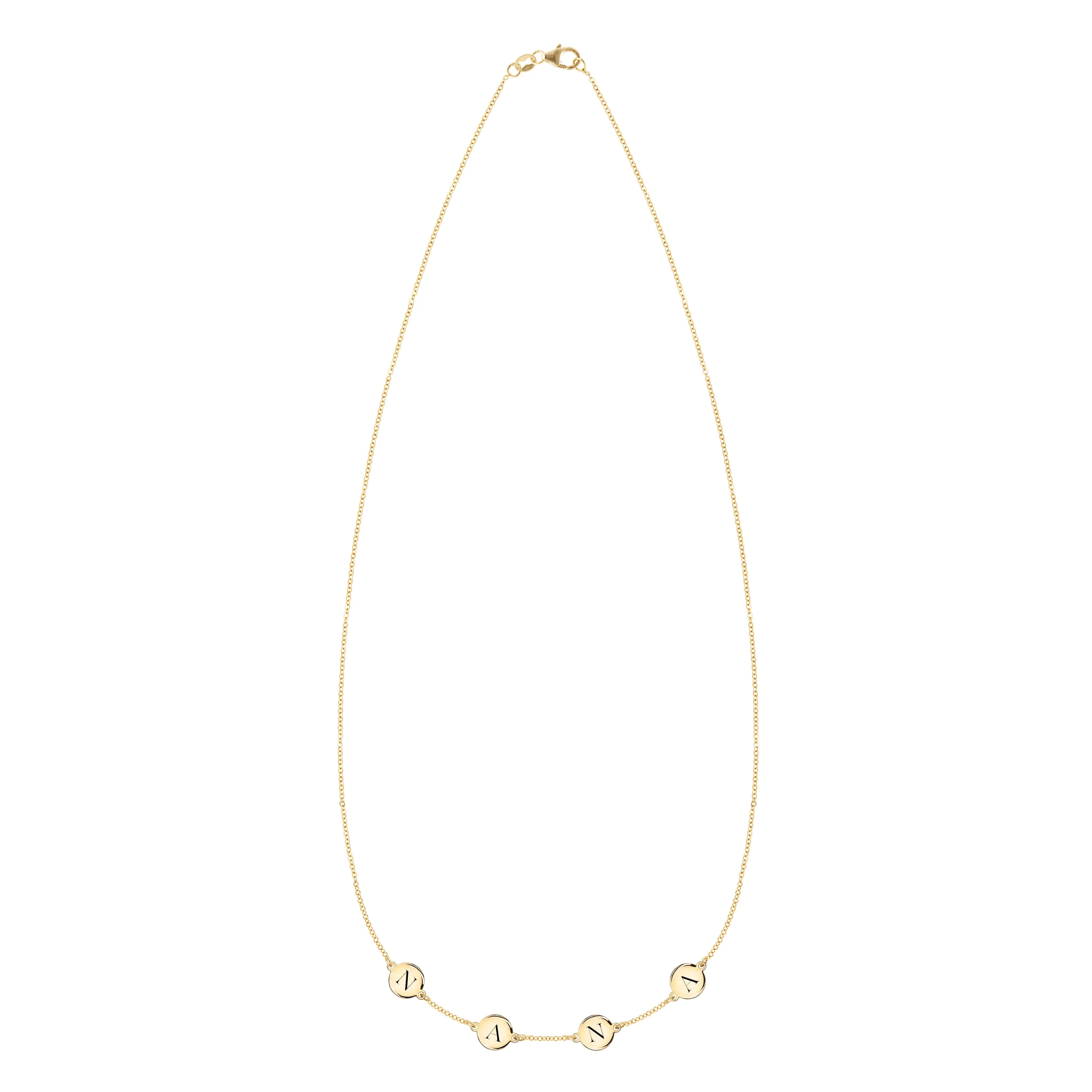 NANA Necklace in 14k Gold - Image 3