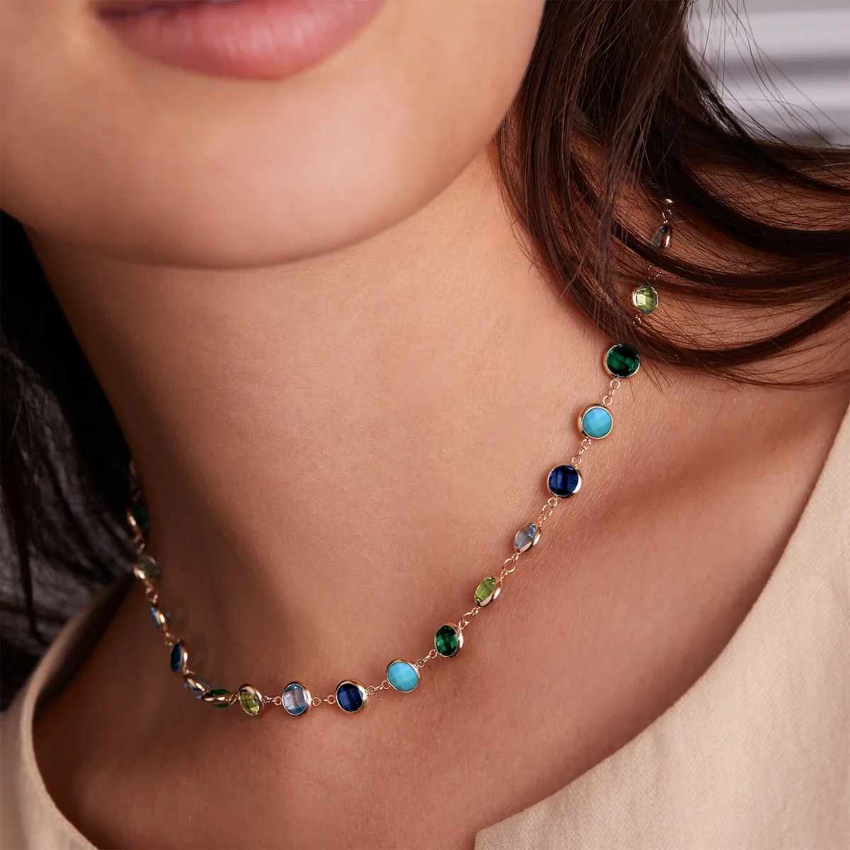 Newport Grand Amalfi Necklace in 14k Gold - Image 3