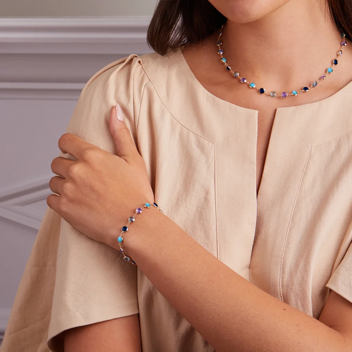 Newport Grand Marbella Necklace in 14k Gold - Image 2
