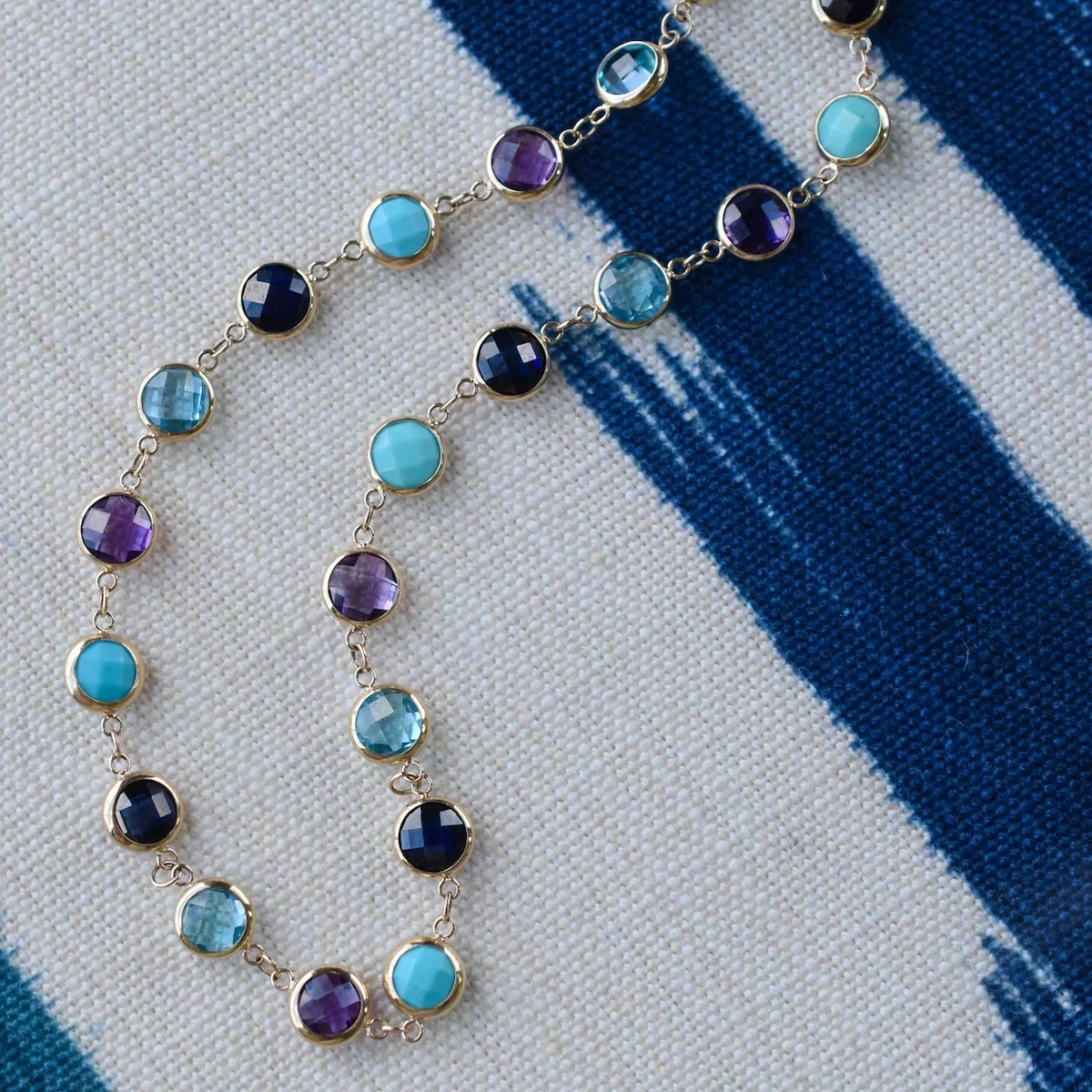 Newport Grand Marbella Necklace in 14k Gold - Image 5