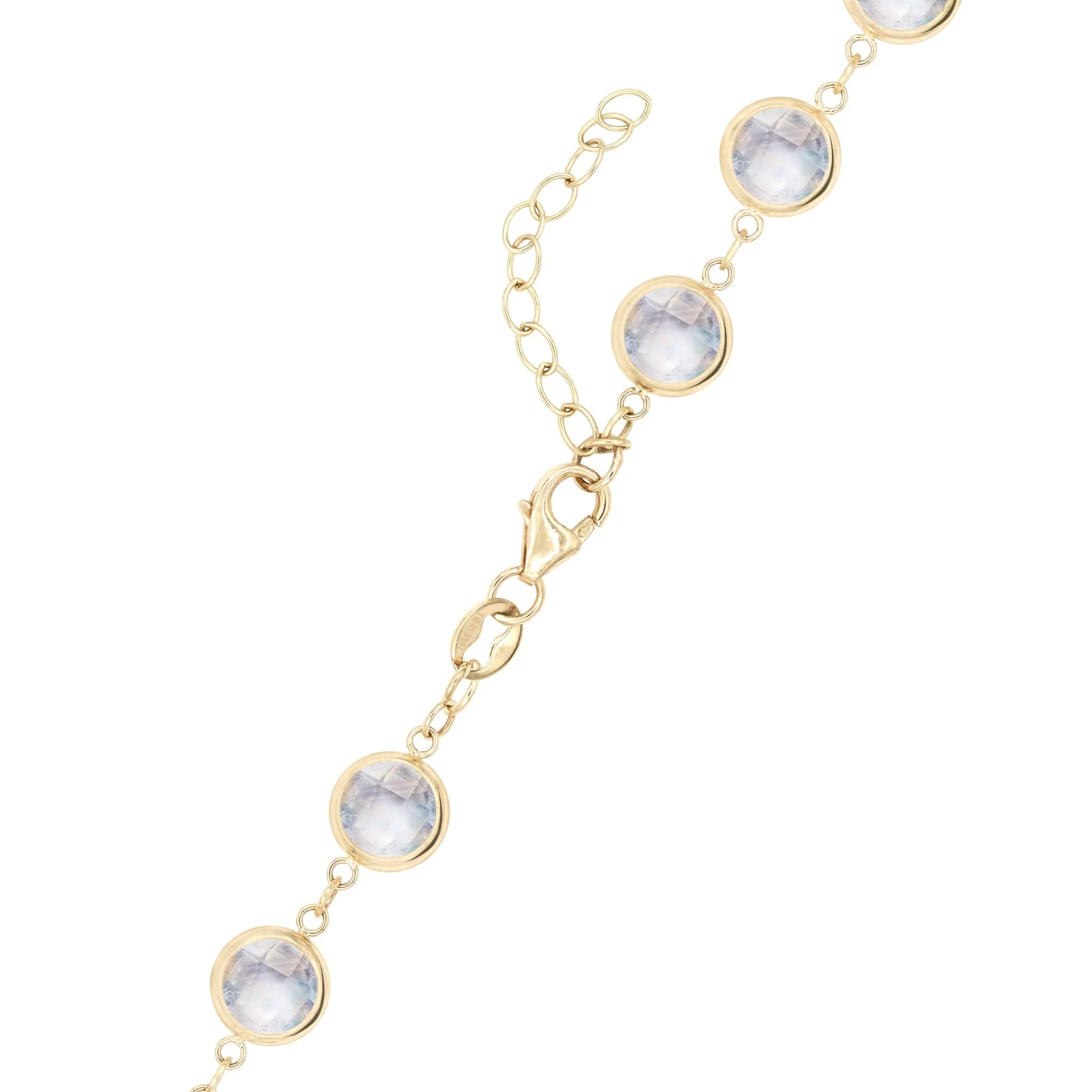 Newport Grand Moonstone Necklace in 14k Gold (June) - Image 4
