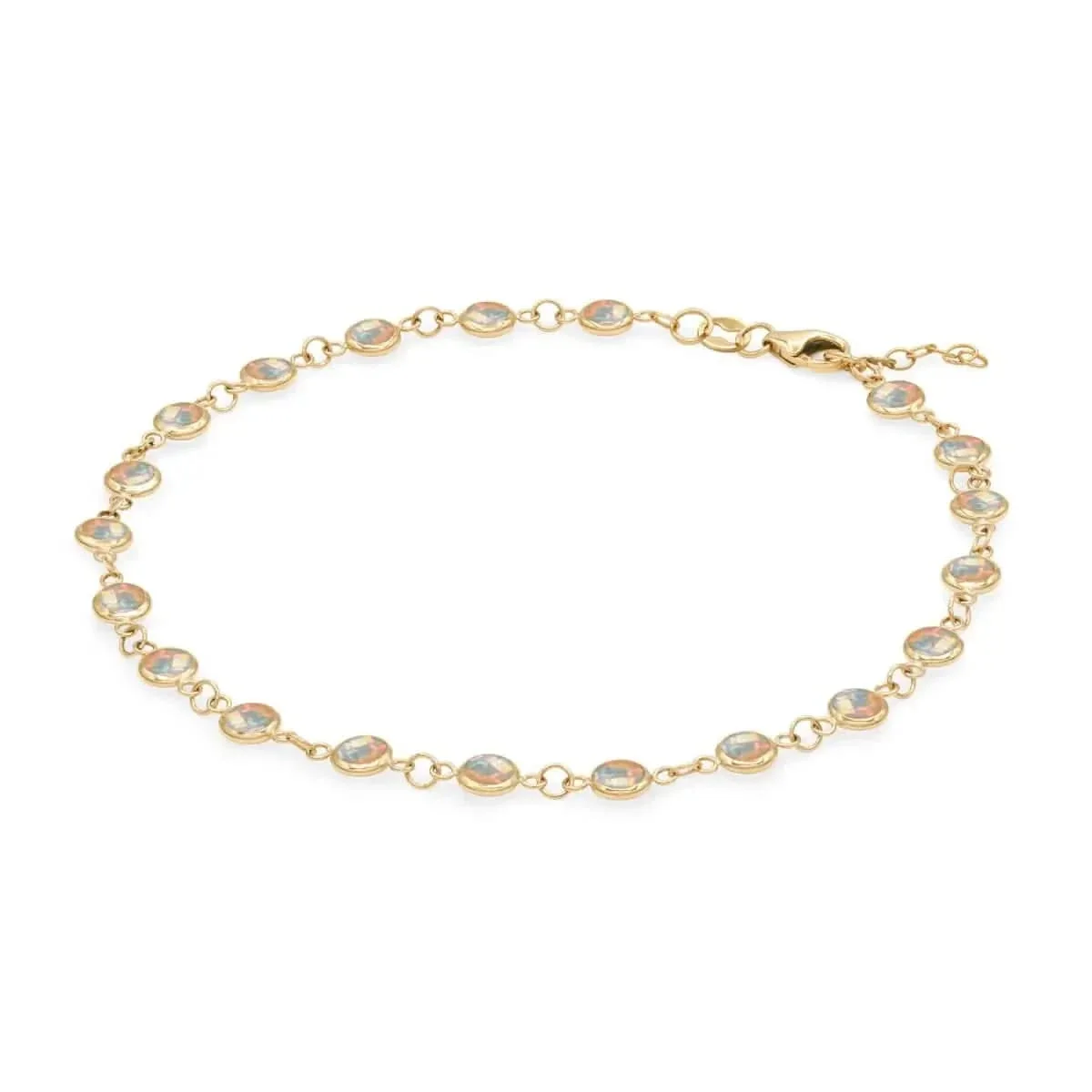 Newport Opal Bracelet in 14k Gold (October) - Image 4