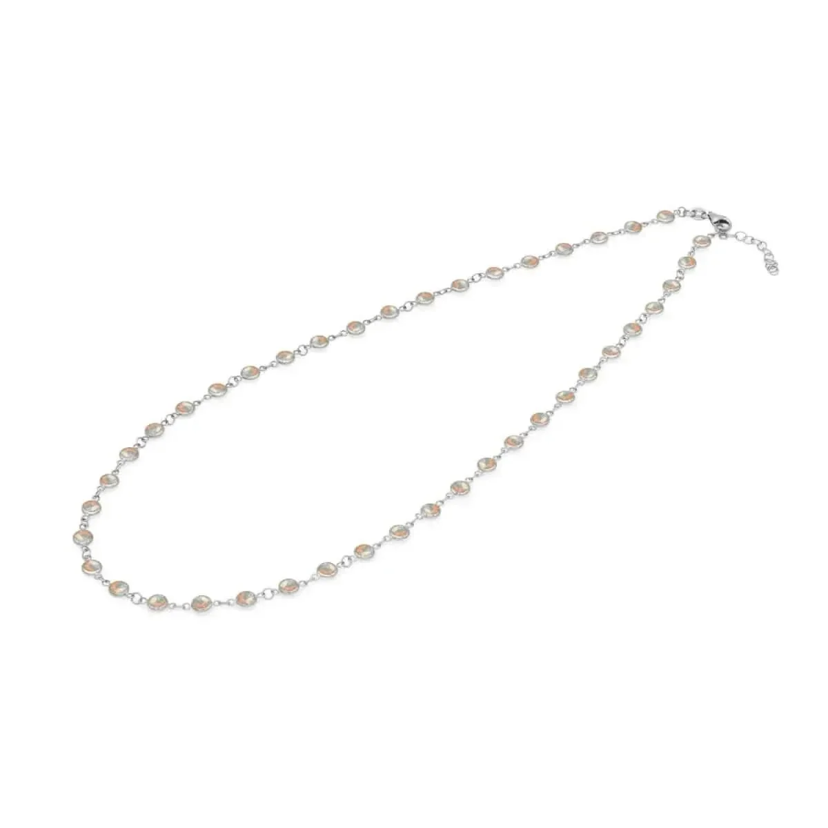 Newport Opal Necklace in 14k Gold (October) - Image 9