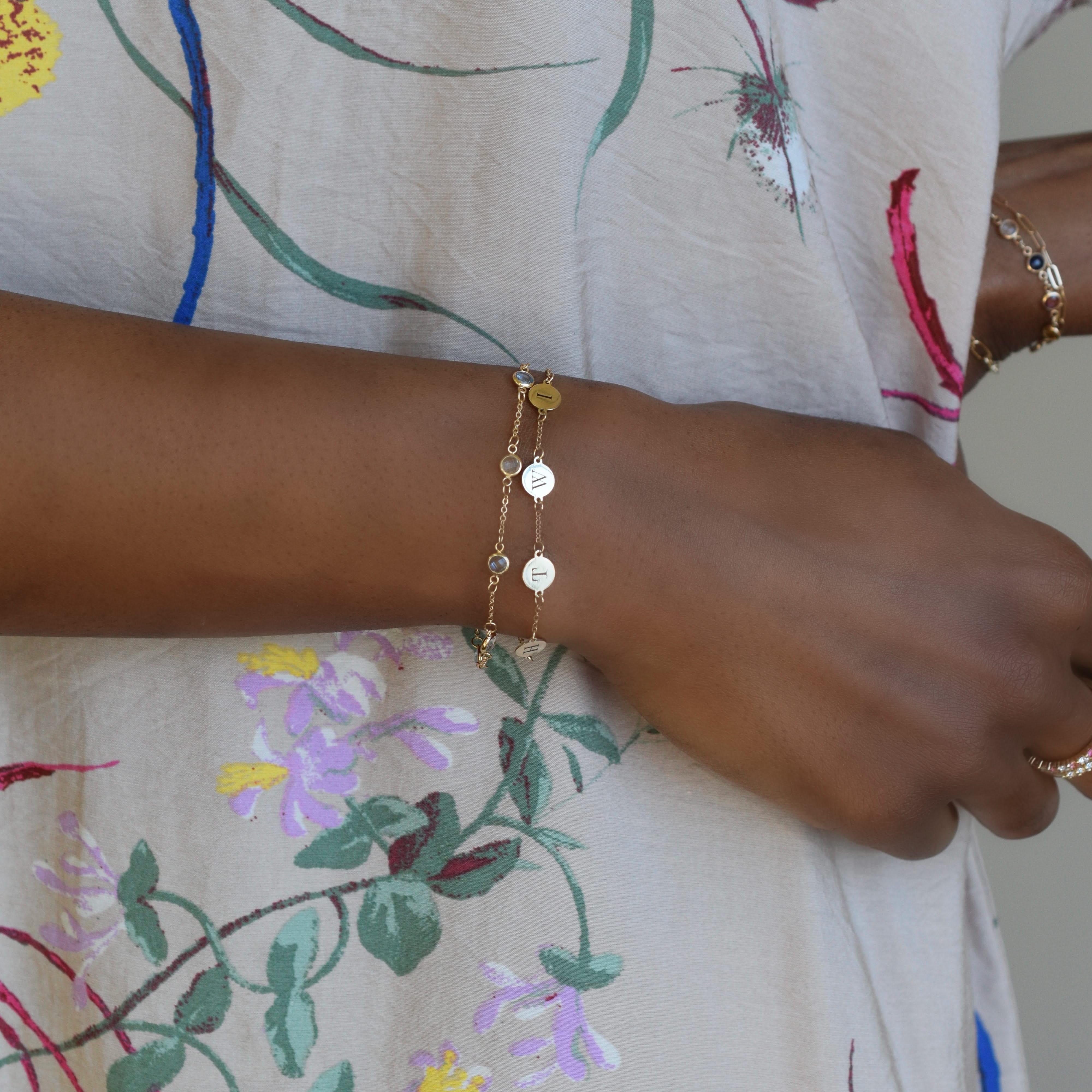 OMA Bracelet in 14k Gold - Image 2
