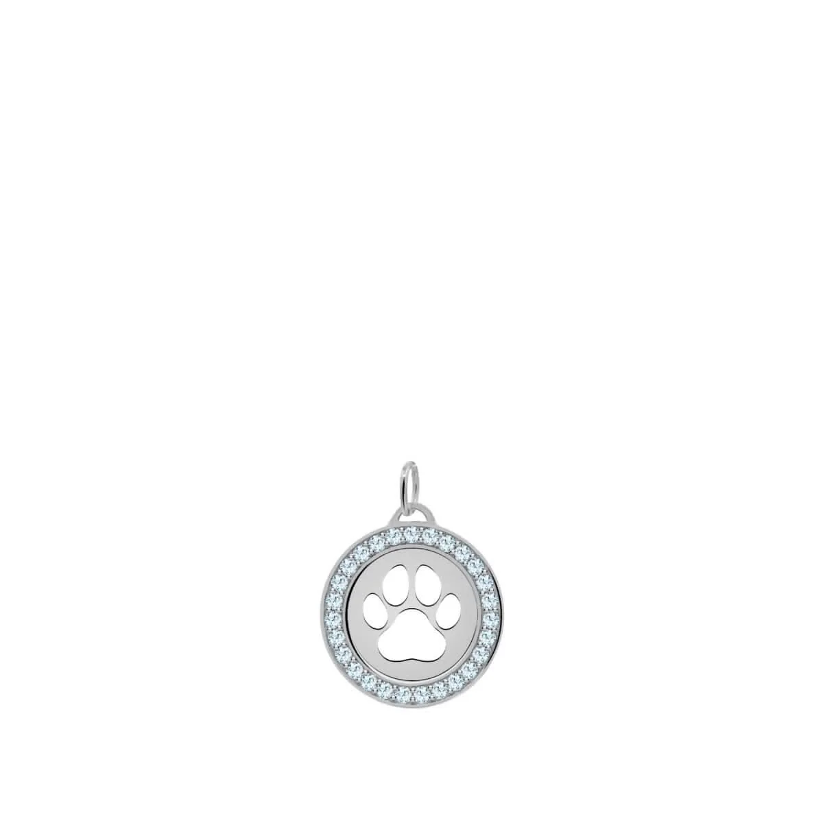 Paw & Nantucket Blue Topaz Pendant in 14k Gold (December) - Image 8