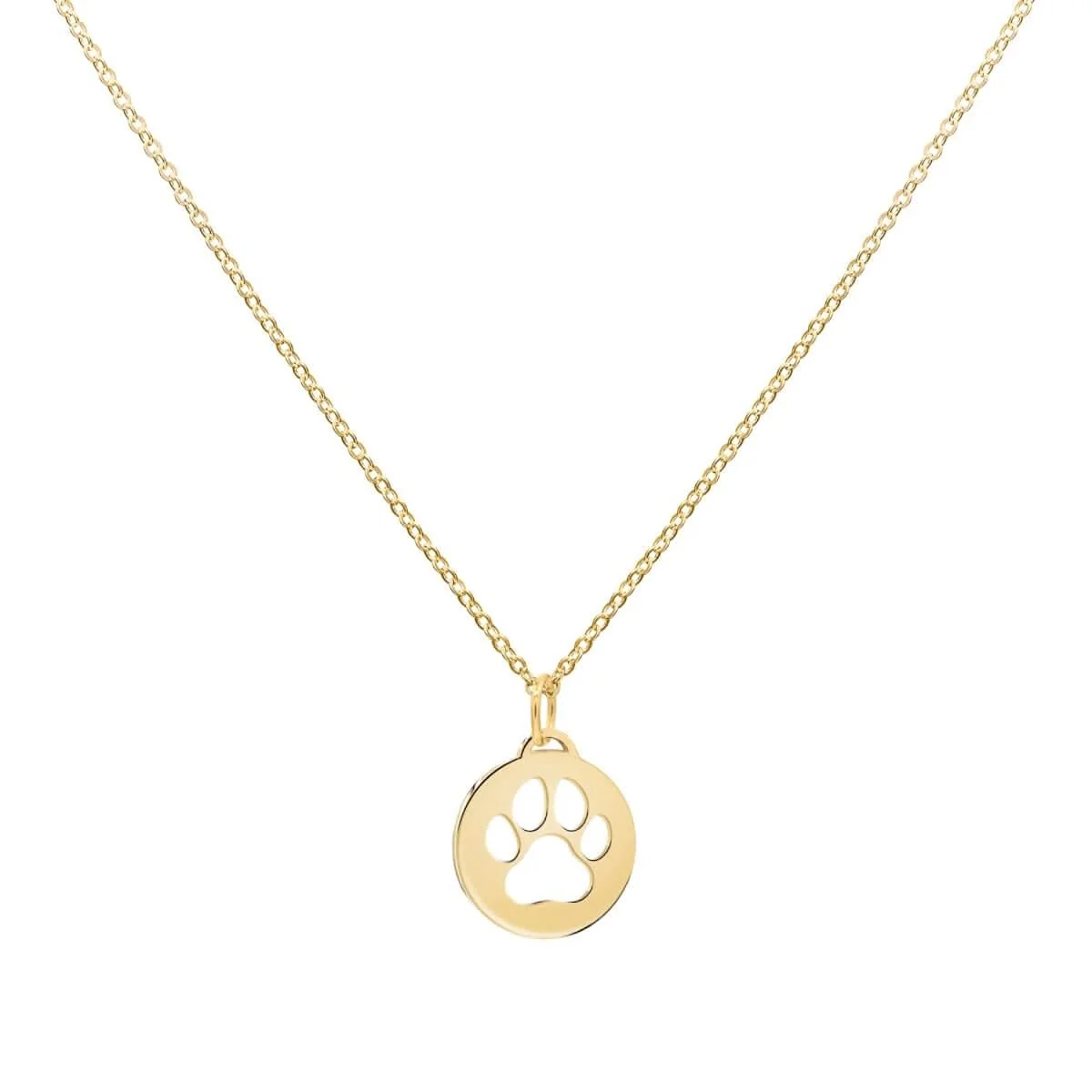 Paw Pendant in 14k Gold - Image 4