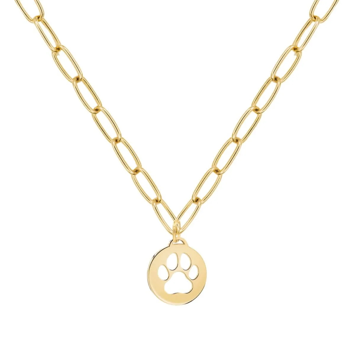 Paw Pendant in 14k Gold - Image 7
