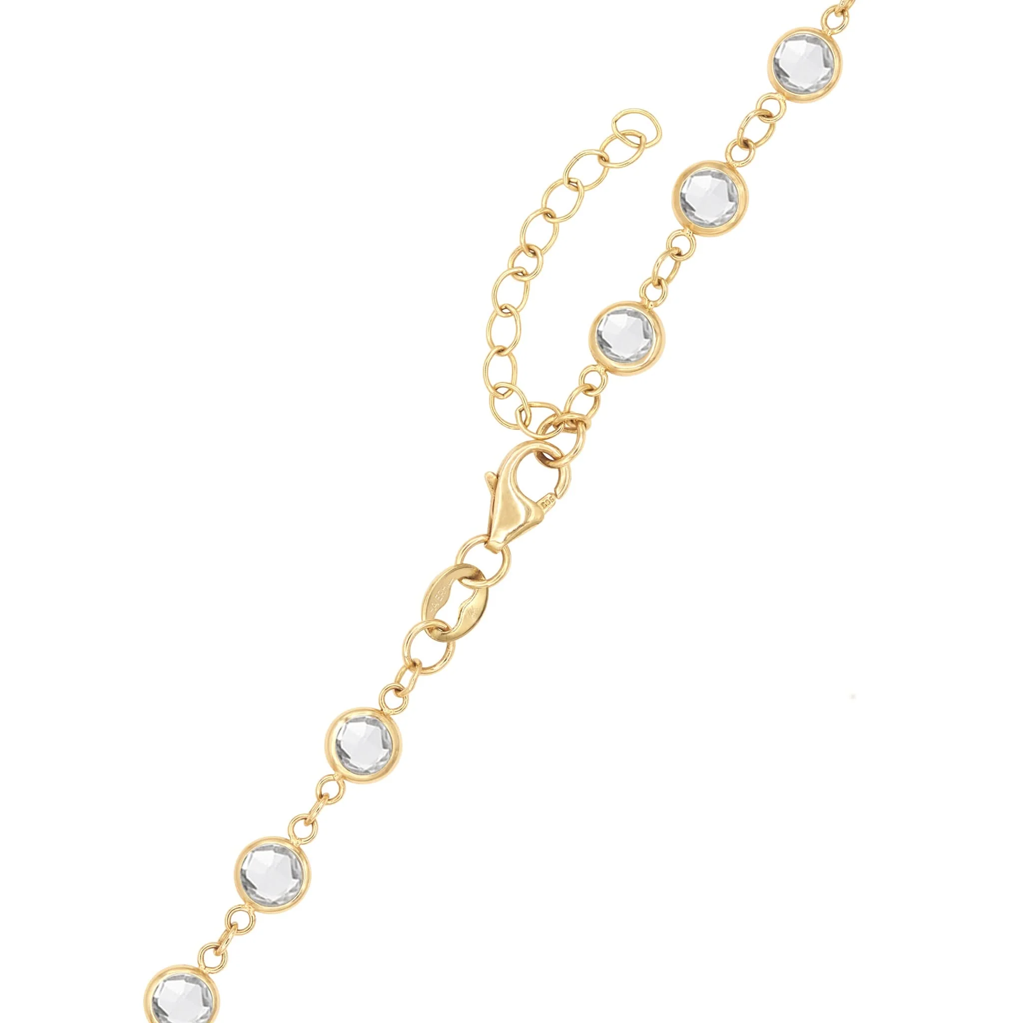 Newport Birthstone Necklace in 14k Gold - Image 8