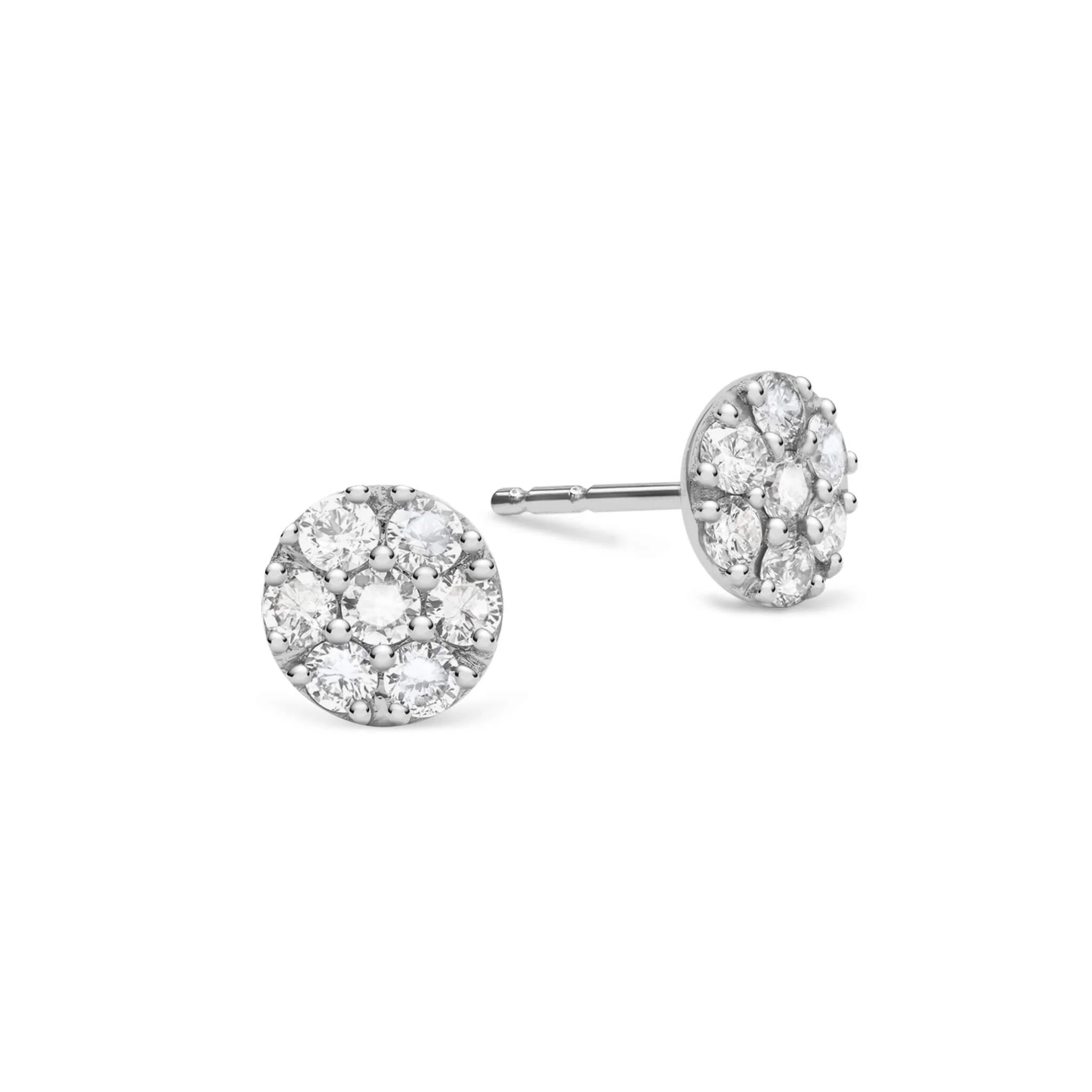 Rosecliff Birthstone Mini Stud Earrings in 14k Gold - Image 5