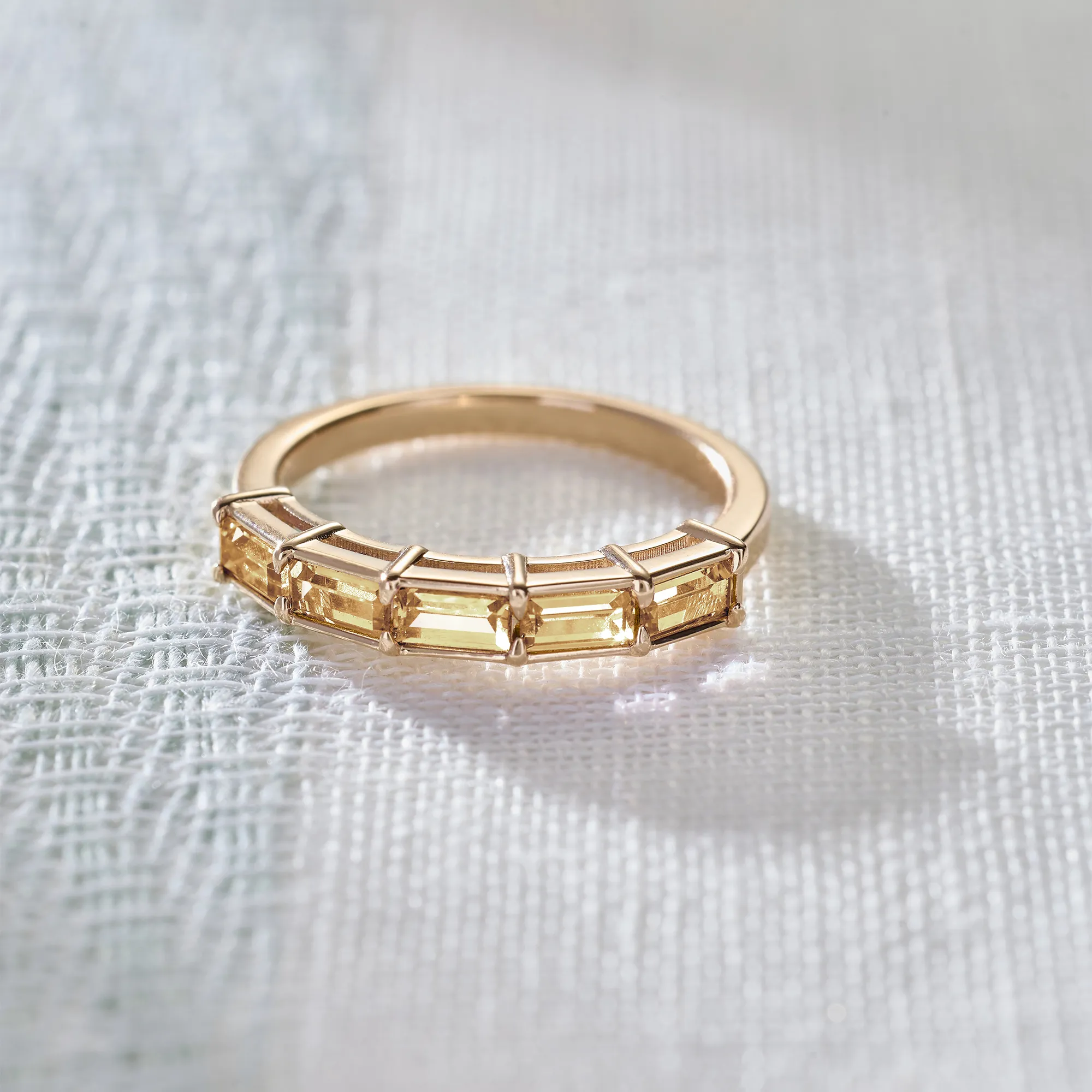 Providence Citrine Ring in 14k Gold (November) - Image 6