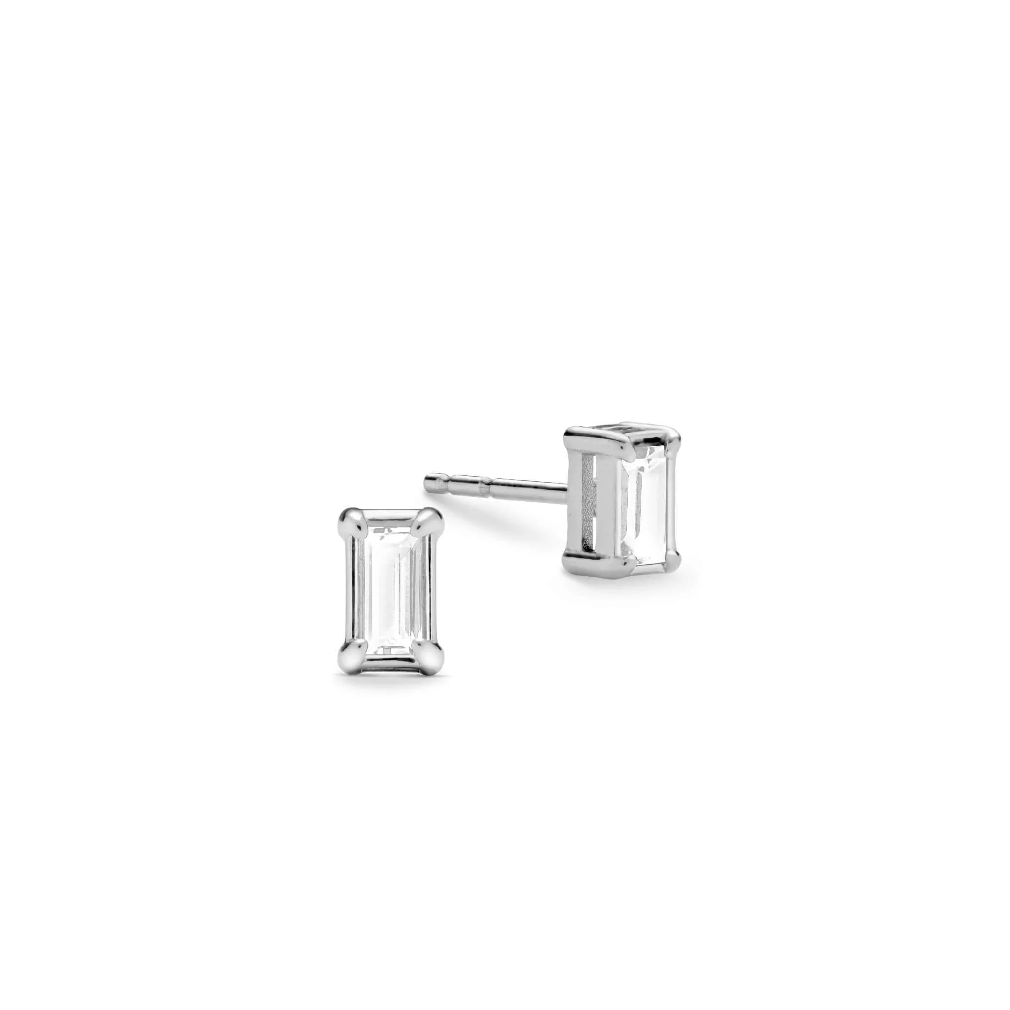 Providence Birthstone Stud Earrings in 14k Gold - Image 5