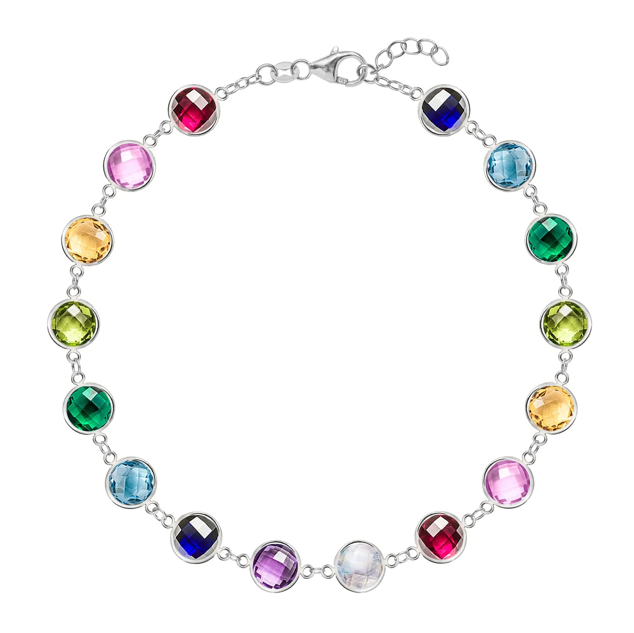 Rainbow Newport Grand Bracelet in 14k Gold - Image 7