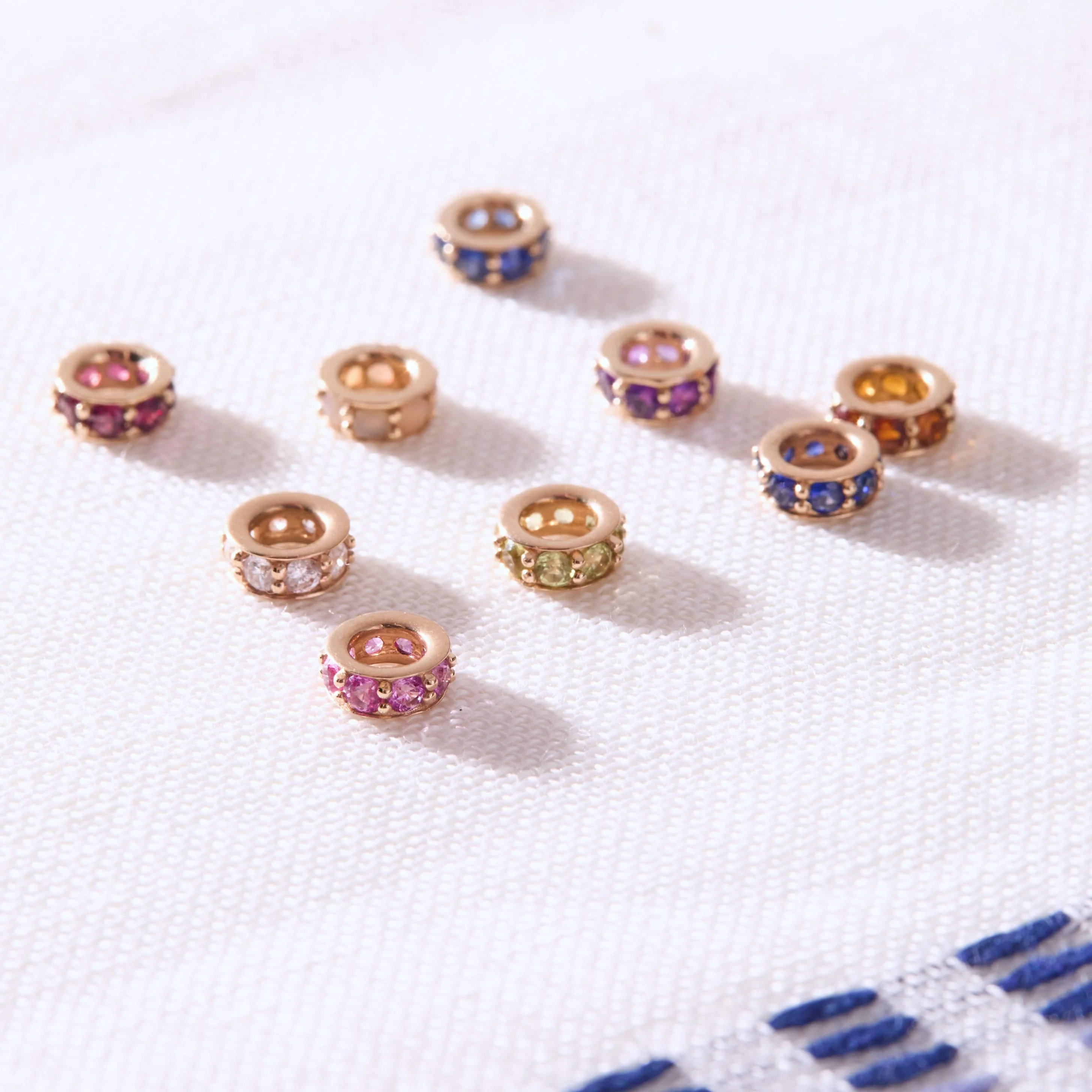 Rosecliff Aquamarine Bead in 14k Gold (March) - Image 6