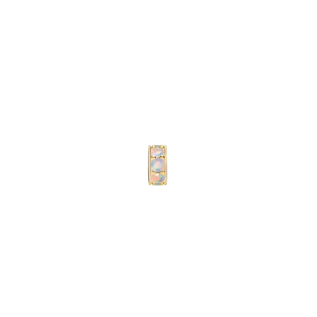 Rosecliff Opal Bead in 14k Gold (October) - Image 7