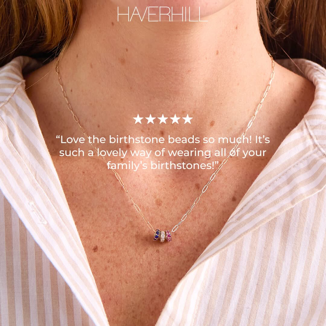 Rosecliff Sapphire Bead in 14k Gold (September) - Image 12
