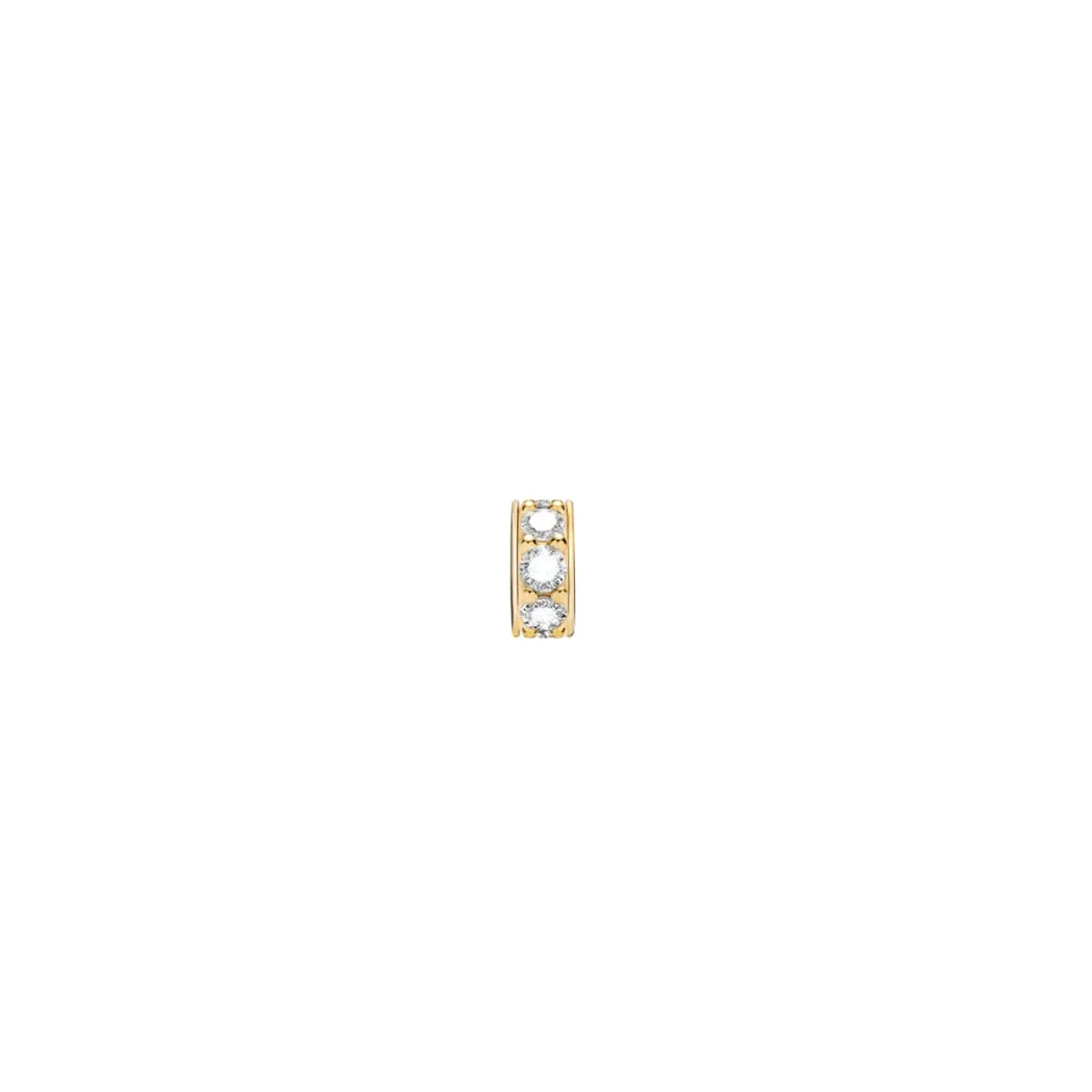 Rosecliff White Topaz Bead in 14k Gold (April) - Image 5